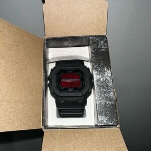 G-Shock Black and Red Digital Smartwatch